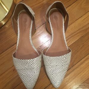 Madewell Pebbled D’orsay Flats